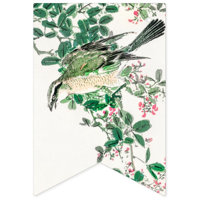 PÅSK BANNER MED PÅSK KOLLAGE VIMPLAR (Sjätte flaggan)