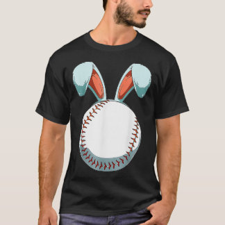 Påsk Baseball Boll Påsk Dag den ädla Påskharn T Shirt
