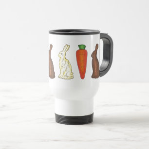 Påsk Basket Chocolate Bunny Rabbit Carrot Candy Resemugg