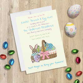 Påsk Basket Dragons Inbjudningar