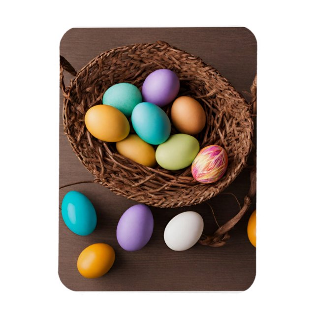 Påsk Basket Magnet (Vertikal)