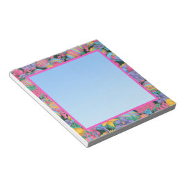 Påsk Basket och ägg Anteckningsblock