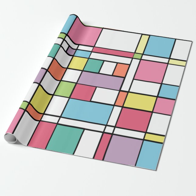 Påsk Bauhaus Presentpapper (Utrullad)