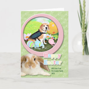 Påsk - Beagle - Brady Helgkort