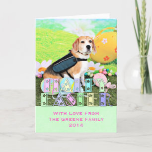 Påsk - Beagle - Brady Helgkort