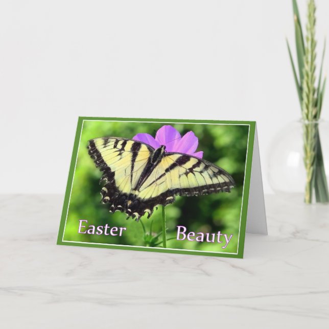 Påsk Beauty Helgkort (Framsida)