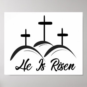 Påsk Bible Verse Poster