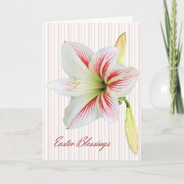 Påsk Blesings Card med Lily Helgkort (Framsida)
