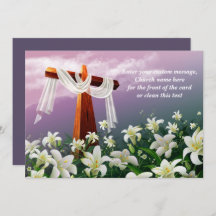 Påsk Blessings. Christian Påsk Cards