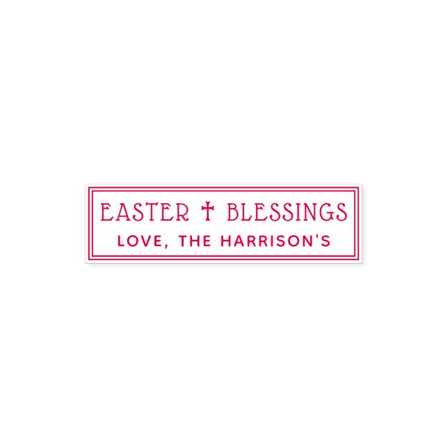 Påsk Blessings Heliga Kor Självfärgande Stämpel (Design)