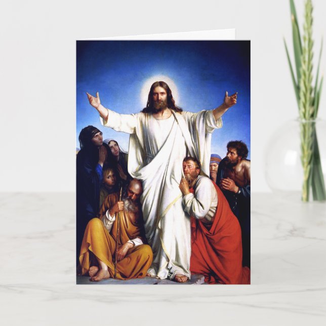 Påsk Blessings. "Konsolator" Fin Art Påsk Helgkort (Framsida)