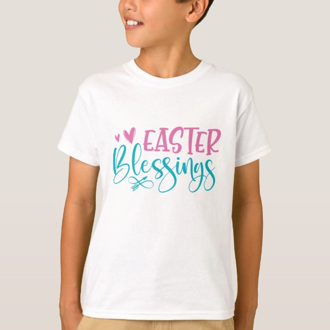 Påsk Blessings - Påsk T Shirt (Framsida)