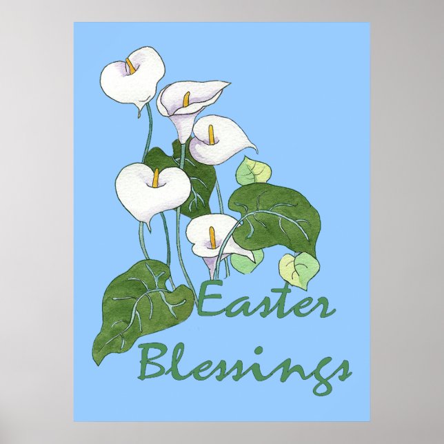 Påsk Blessings Poster (Framsidan)