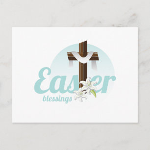 Påsk Blessings Vykort
