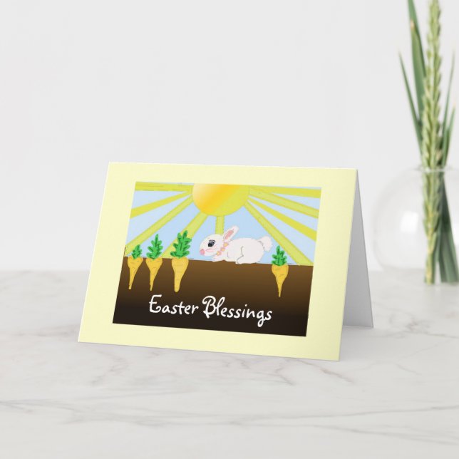 Påsk-blommor Helgkort (Framsida)