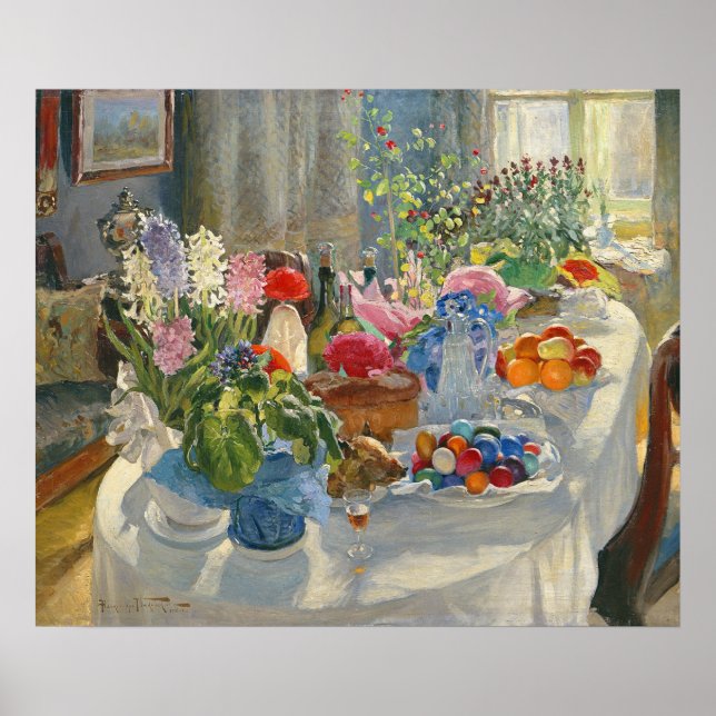 Påsk Bord Poster (Framsidan)