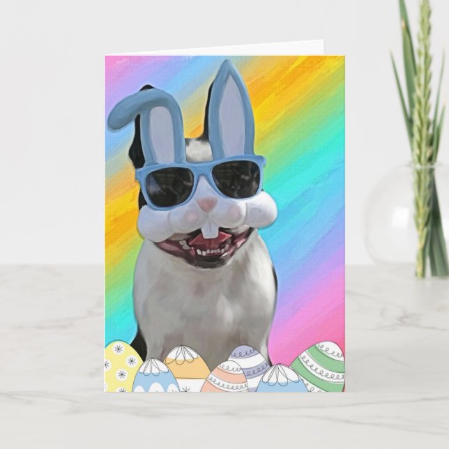 Påsk Boston 1 Helgkort (Framsida)