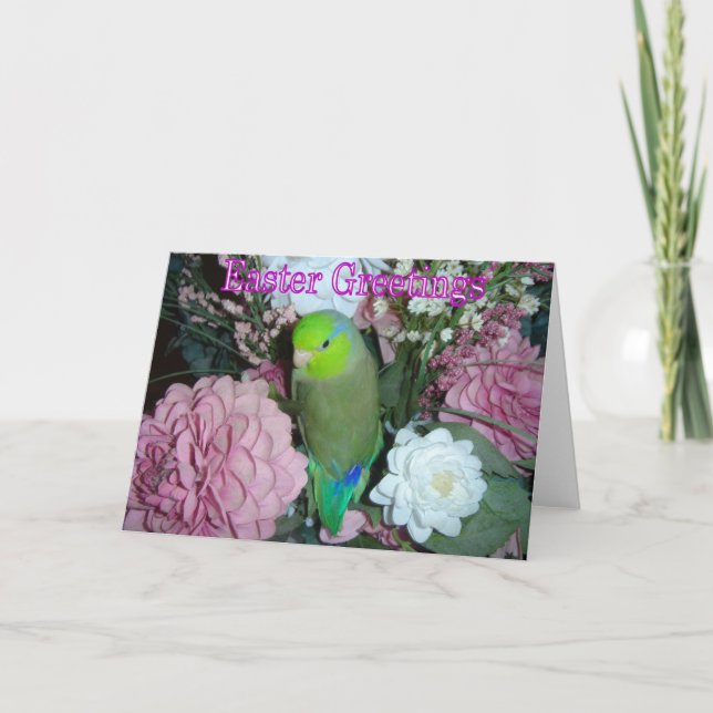 Påsk bouquet helgkort (Framsida)
