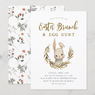 Påsk Brunch & Egg Hunt Inbjudningar