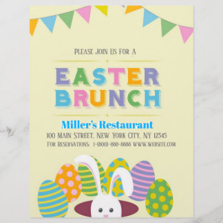 Påsk Brunch Event Flyer