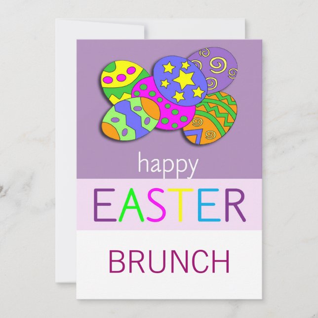 Påsk Brunch-inbjudan Inbjudningar (Framsida)