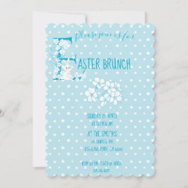 Påsk Brunch Julkort