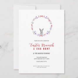 Påsk Brunch och Egg Hunt Inbjudningar