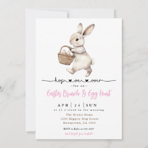 Påsk Brunch och Egg Hunt Inbjudningar
