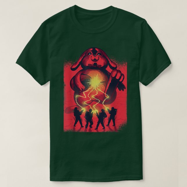 Påsk Buster Funny Bunny Rabbit T Shirt (Design framsida)