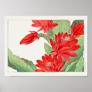 Påsk cactus av Tanigami Konan Poster