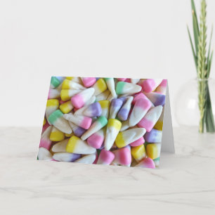 Påsk Candy corn Helgkort