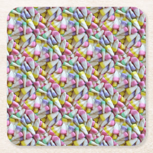 Påsk Candy corn Underlägg Papper Kvadrat