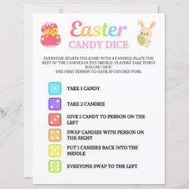 Påsk Candy Dice Game