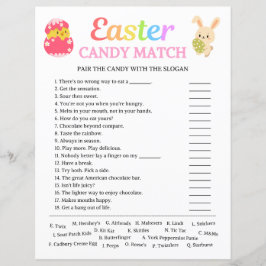 Påsk Candy Match-spel