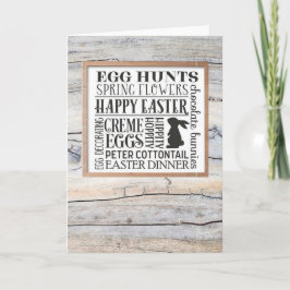 Påsk Card - Egg Hunt Kort
