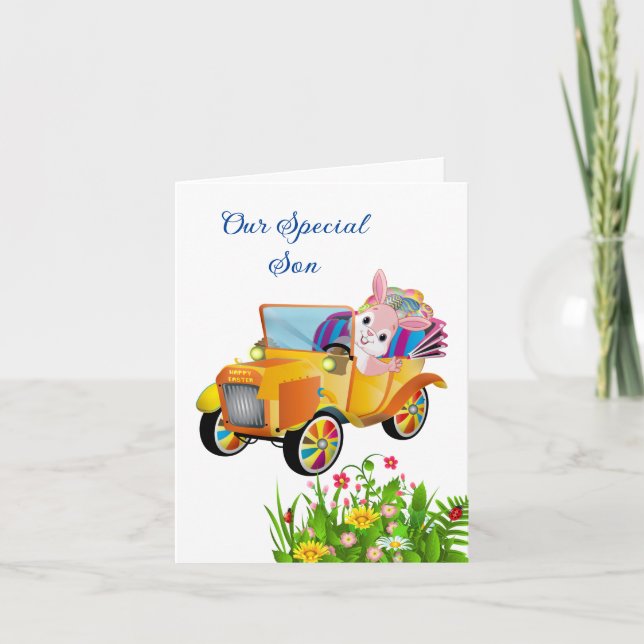 Påsk Card-Speciell son Helgkort (Framsida)