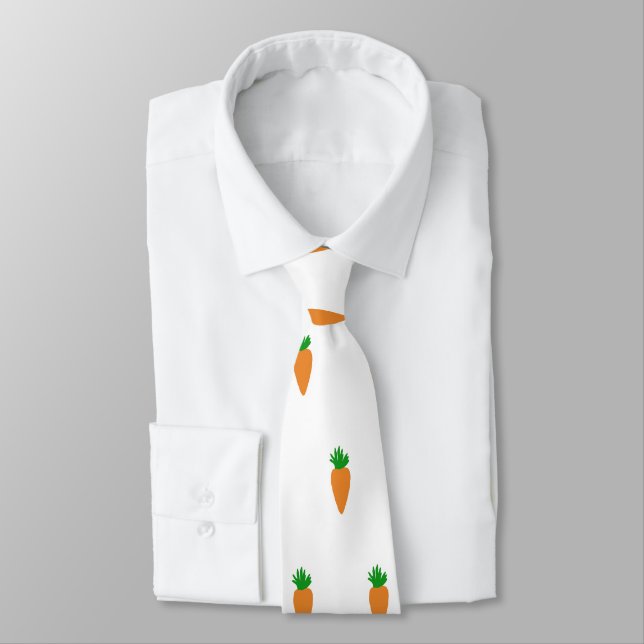 Påsk Carrot Neck Tie Slips (Bunden)