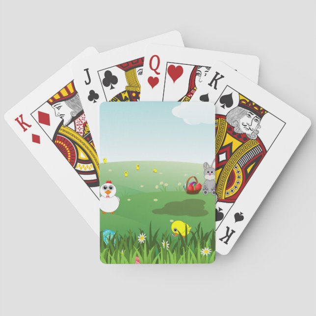 påsk casinokort (Baksidan)