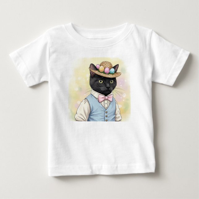 Påsk Cat T Shirt (Framsida)