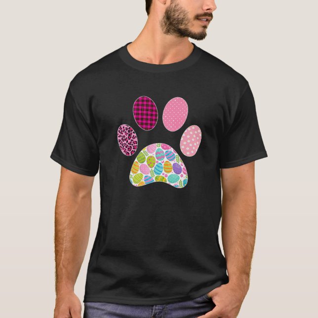 Påsk Cats Hundar Älskare Leopard Cat Hund Påsk T Shirt (Framsida)
