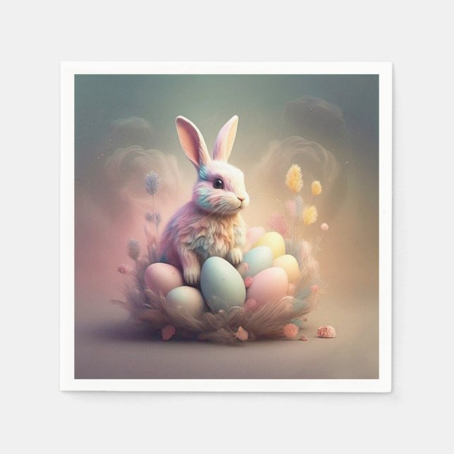 " PÅSK CHARM " PAPPERSSERVETT (Framsidan)