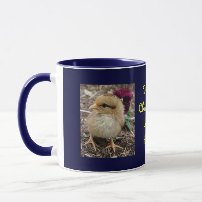 Påsk Chick-A-dee-Light Mugg (Vänster)