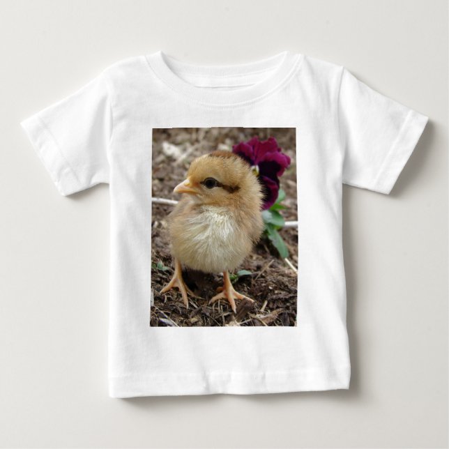 Påsk Chick-A-dee-Light Tee Shirt (Framsida)