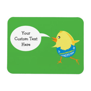 Påsk Chick anpassningsbar magnet