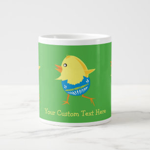 Påsk Chick anpassningsbar mugg Jumbo Mugg