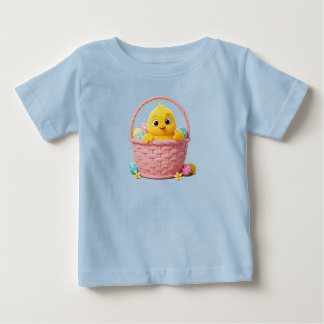 PÅSK CHICK i BASKET T Shirt