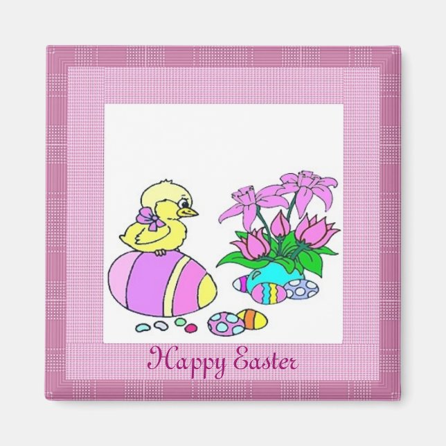 Påsk Chick Magnet (Framsidan)