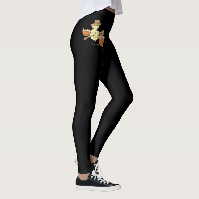 Påsk Chick med Bouzouki Leggings (Höger)