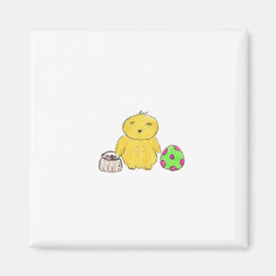 Påsk Chicken Magnet