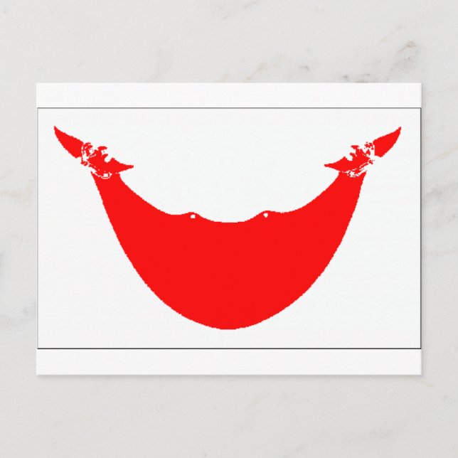 Påsk (Chile) Flagga Vykort (Framsida)